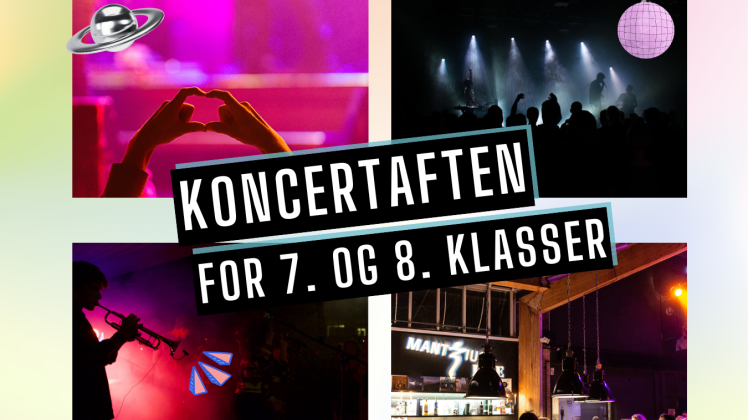 Koncertaften for 7. og 8. klasser 15. november