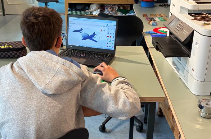 Elever i design processen